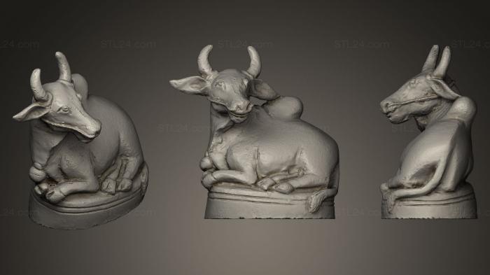 Статуэтки животных (Масса опиума, STKJ_0377) 3D модель для ЧПУ станка